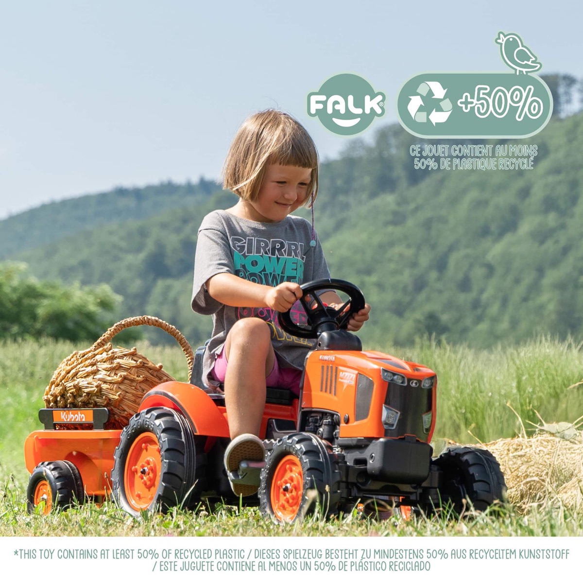 Tracteur Kubota + remorque 2-5 ans – Image 2