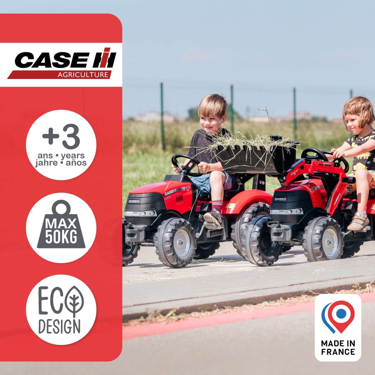 Tracteur Case IH + remorque – Image 4