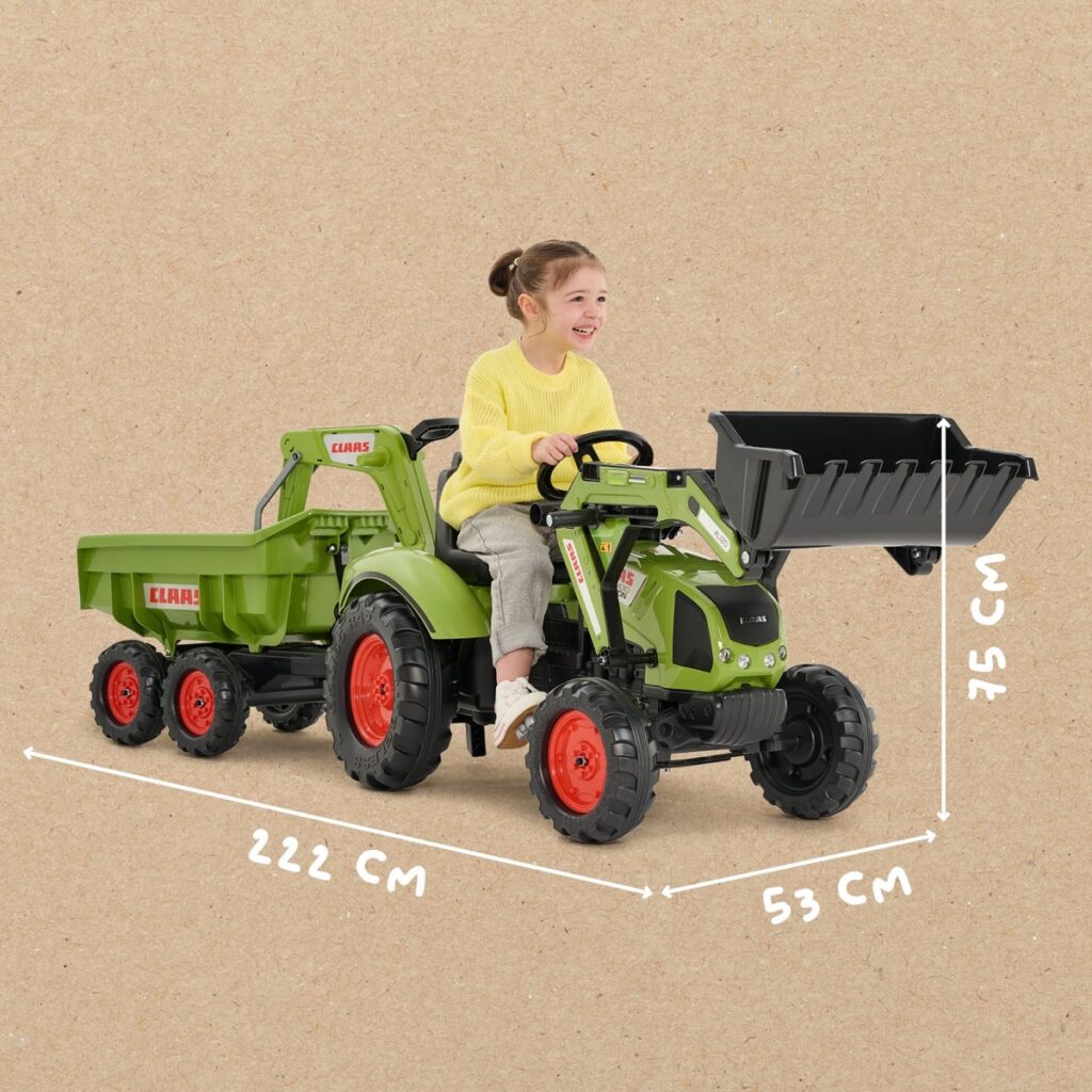 Maxi Tractopelle Claas + excavatrice