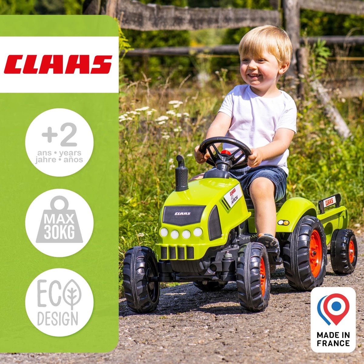 Tracteur Claas + capot ouvrant – Image 4