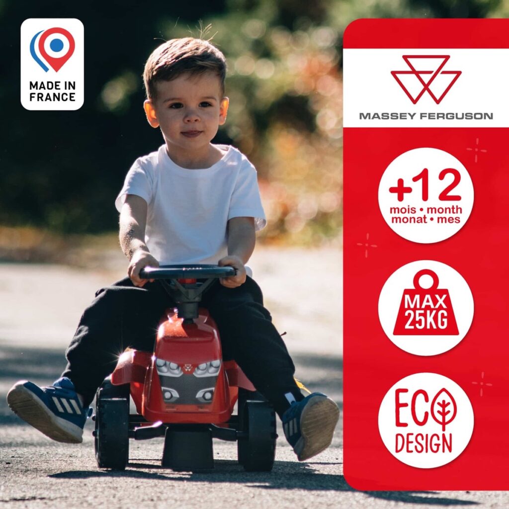 Porteur tracteur Massey Ferguson + remorque