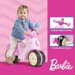 Scooter draisienne Barbie à roues silencieuses – Image 3