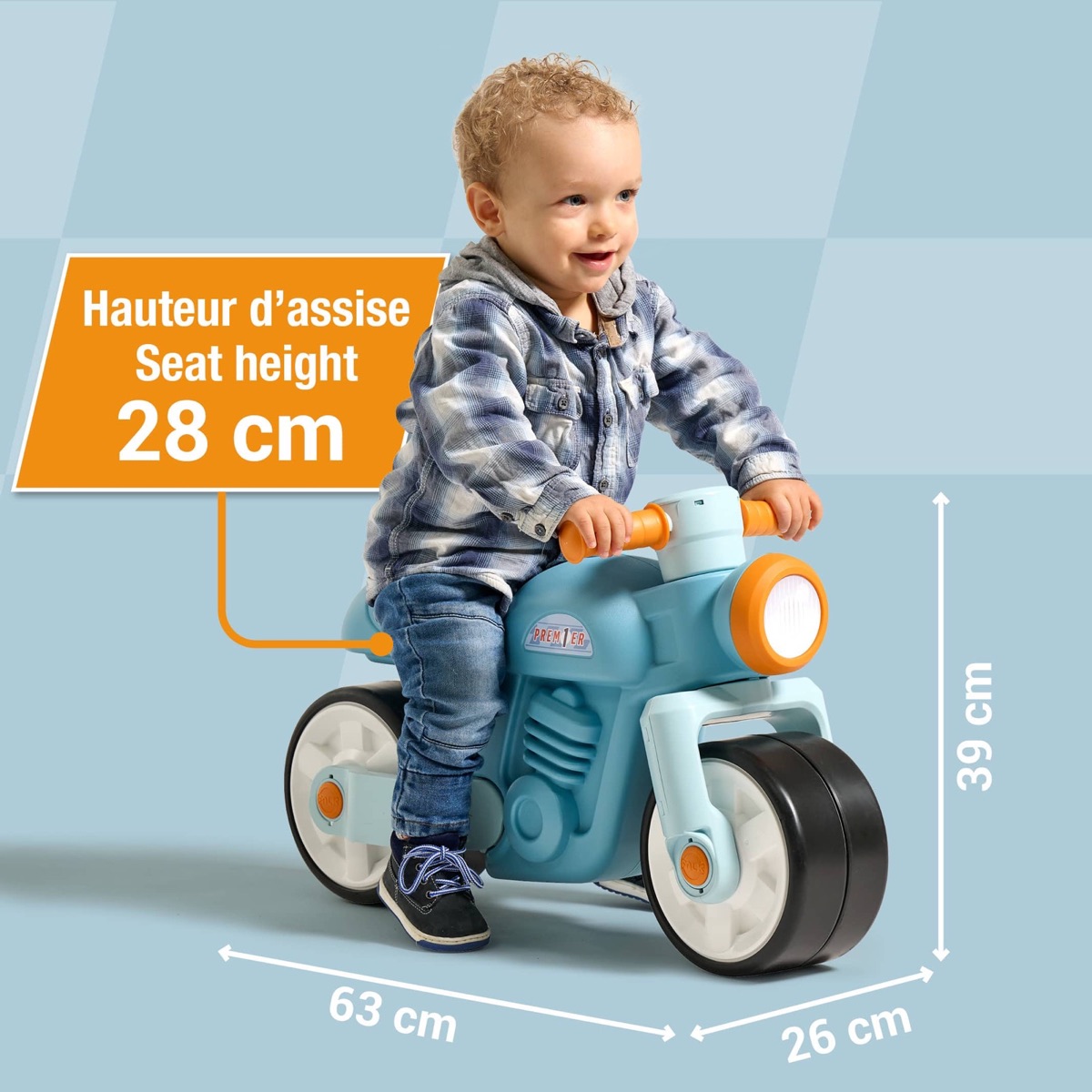 Moto draisienne "Prem1er" à roues silencieuses – Image 15