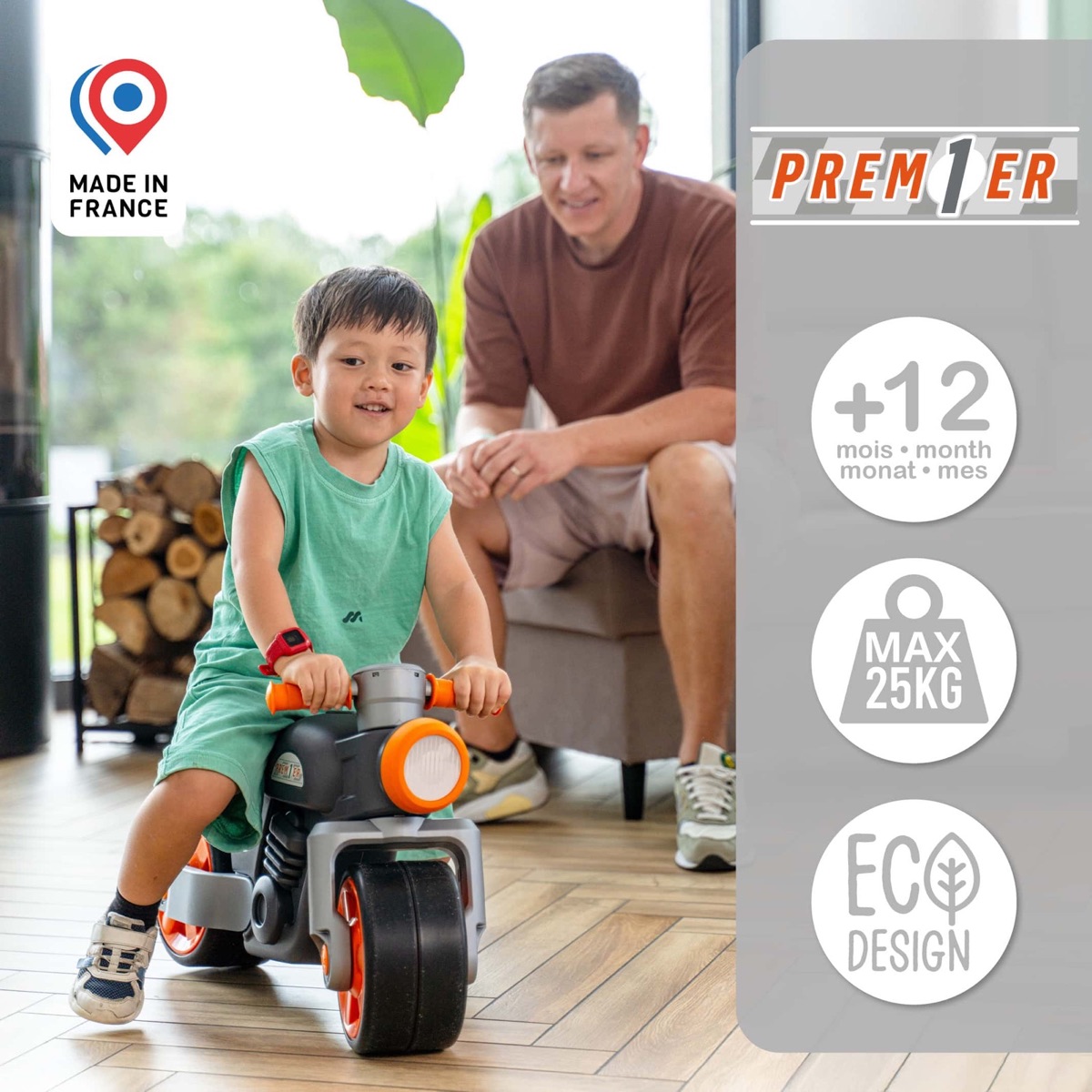 Moto draisienne "Prem1er" à roues silencieuses – Image 19