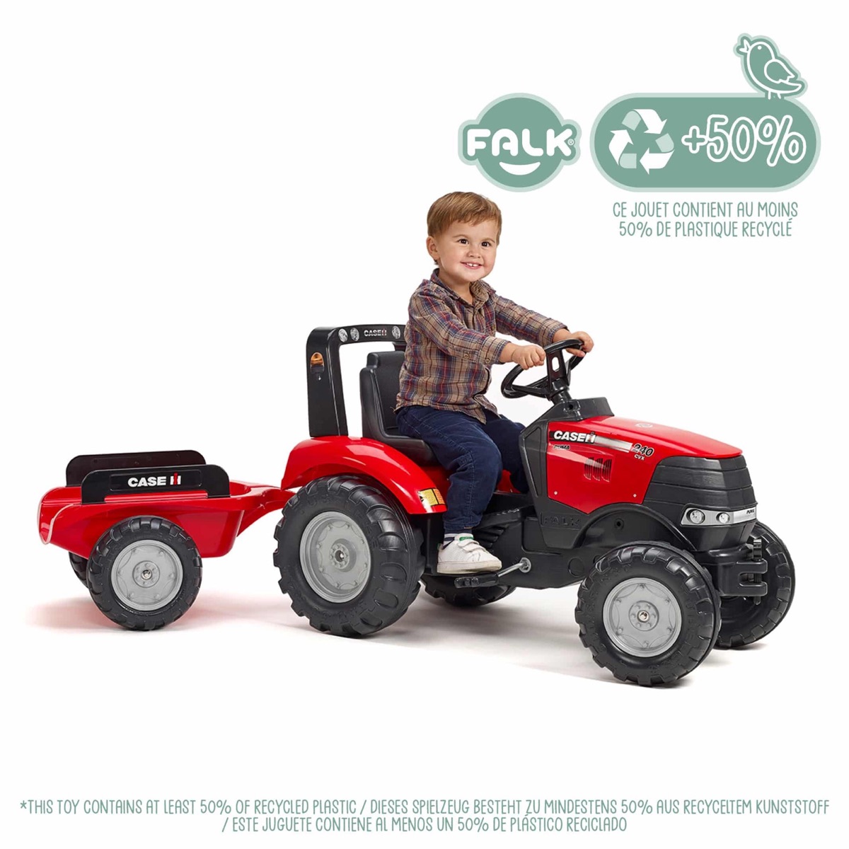 Tracteur Case IH + remorque – Image 2