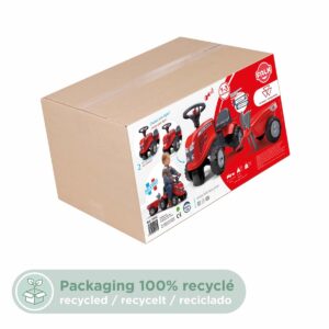 Porteur tracteur Massey Ferguson + remorque – Image 6