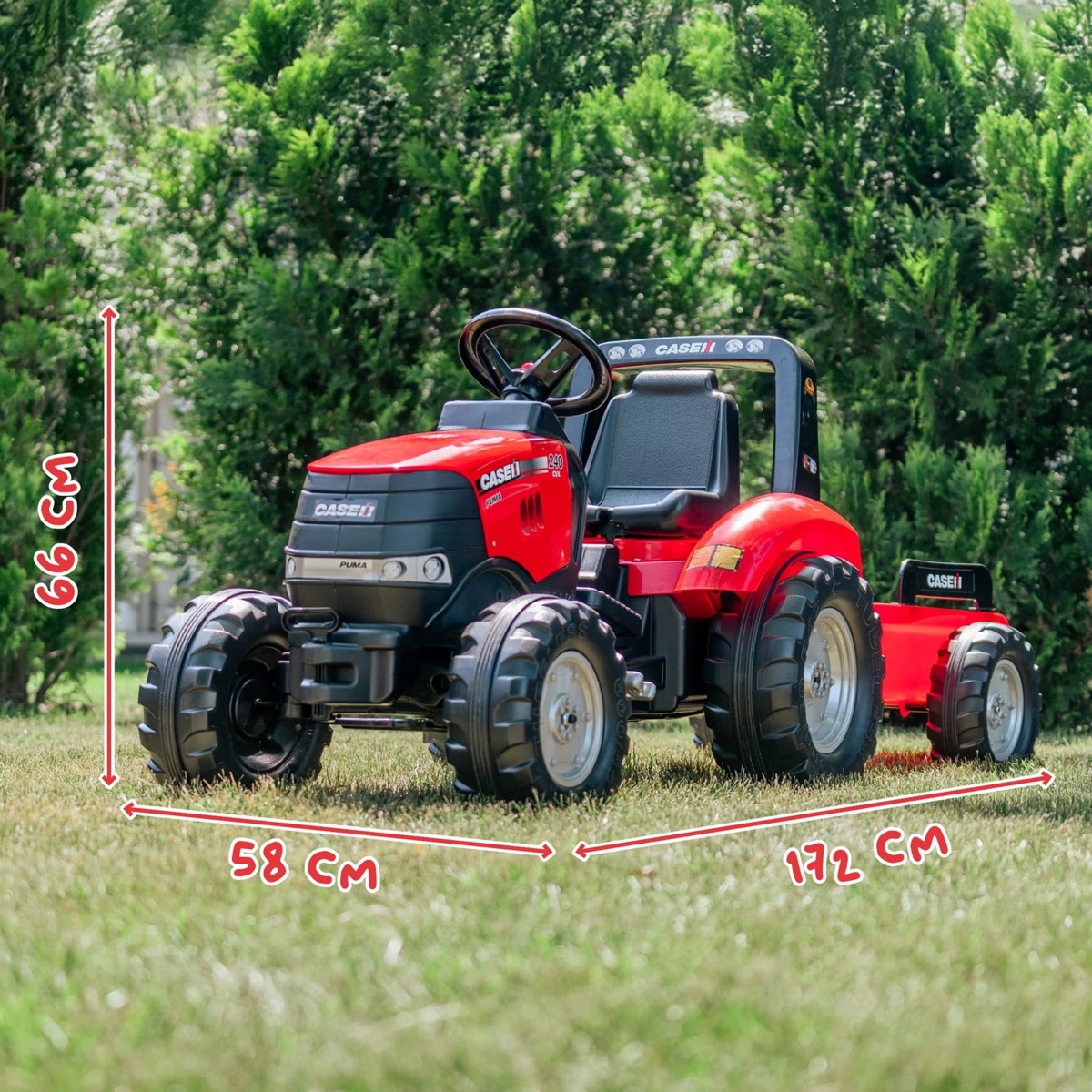 Tracteur Case IH + remorque – Image 5
