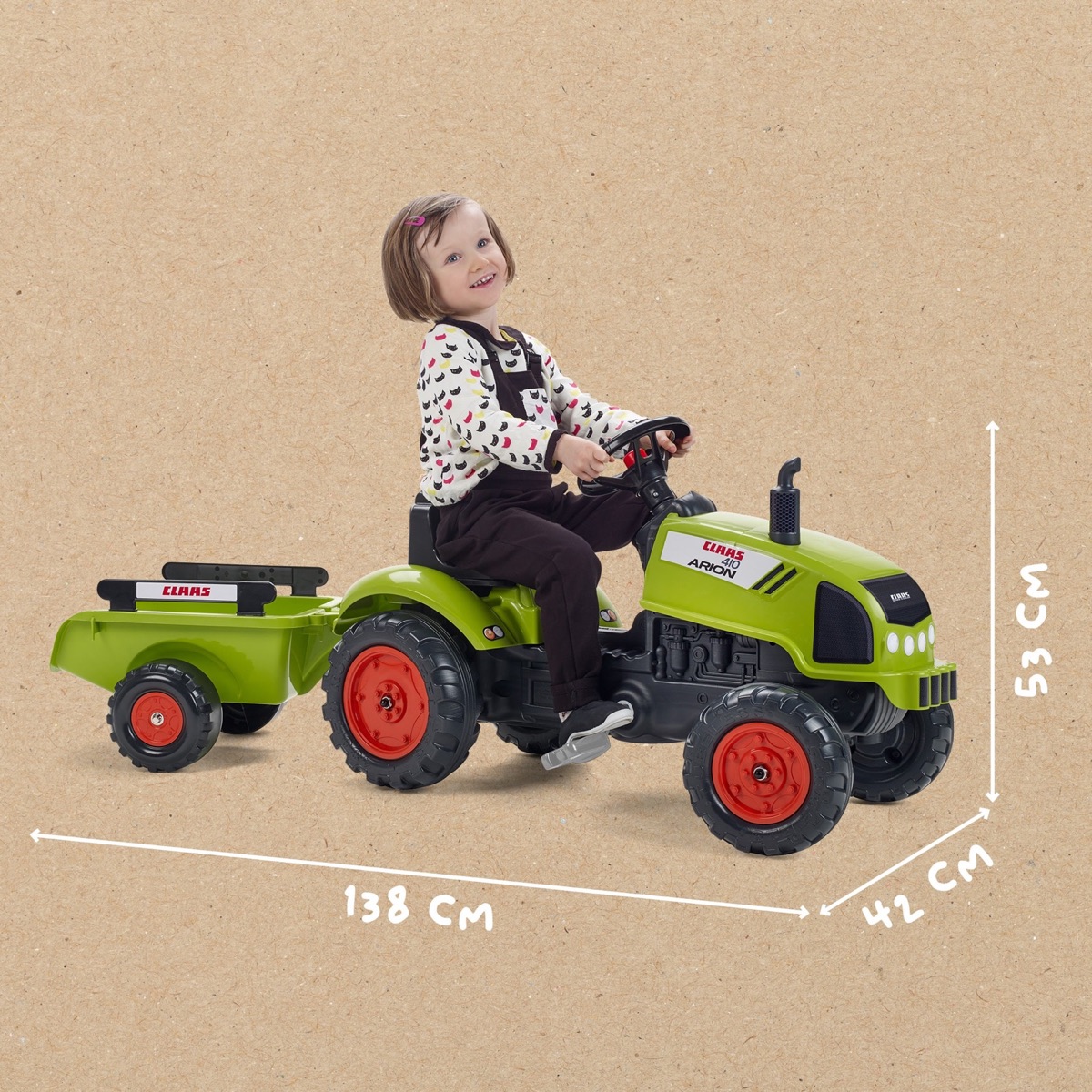 Tracteur Claas + capot ouvrant – Image 5