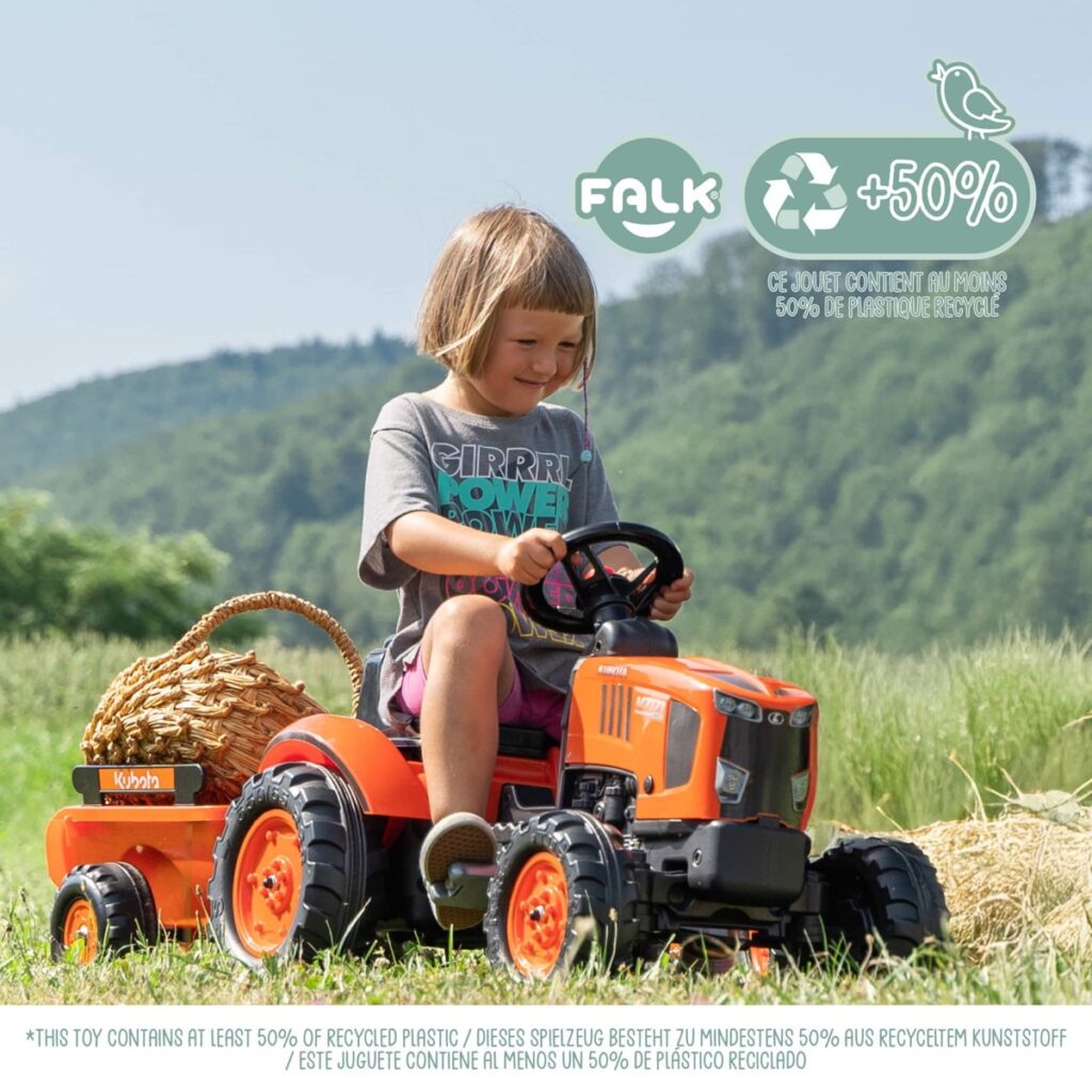 Tracteur Kubota + remorque 2-5 ans