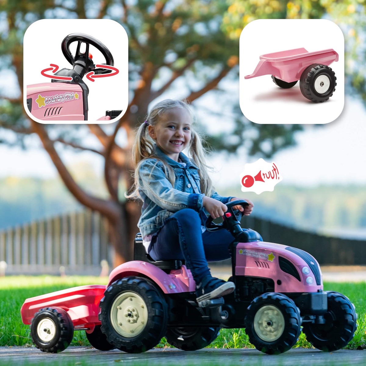 Tracteur Country Star + remorque – Image 3