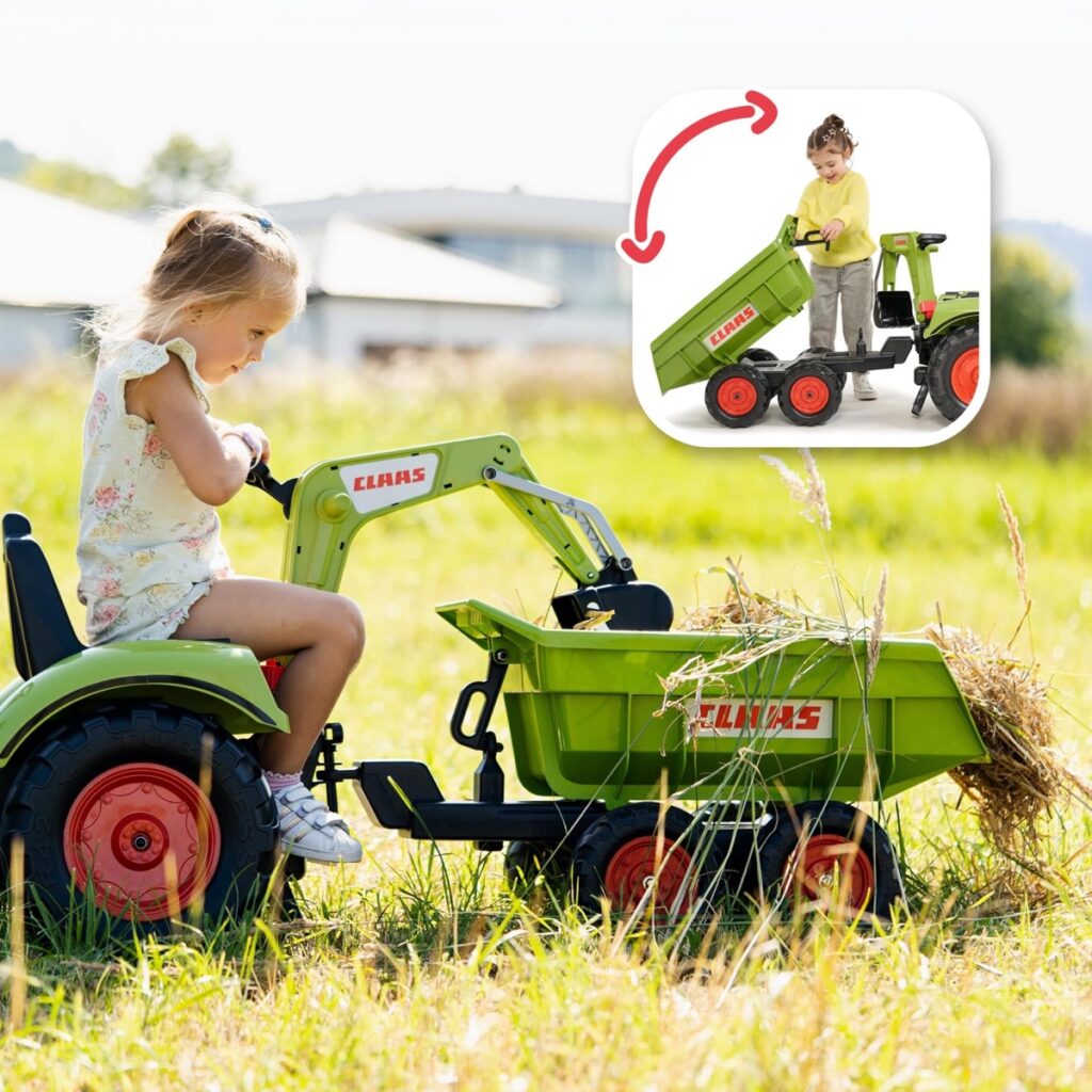 Maxi Tractopelle Claas + excavatrice